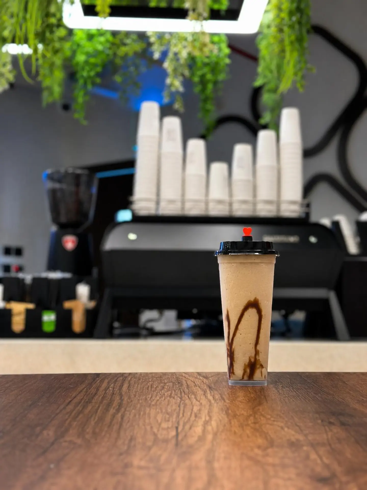 Blended Ice White Mocha 16 Oz