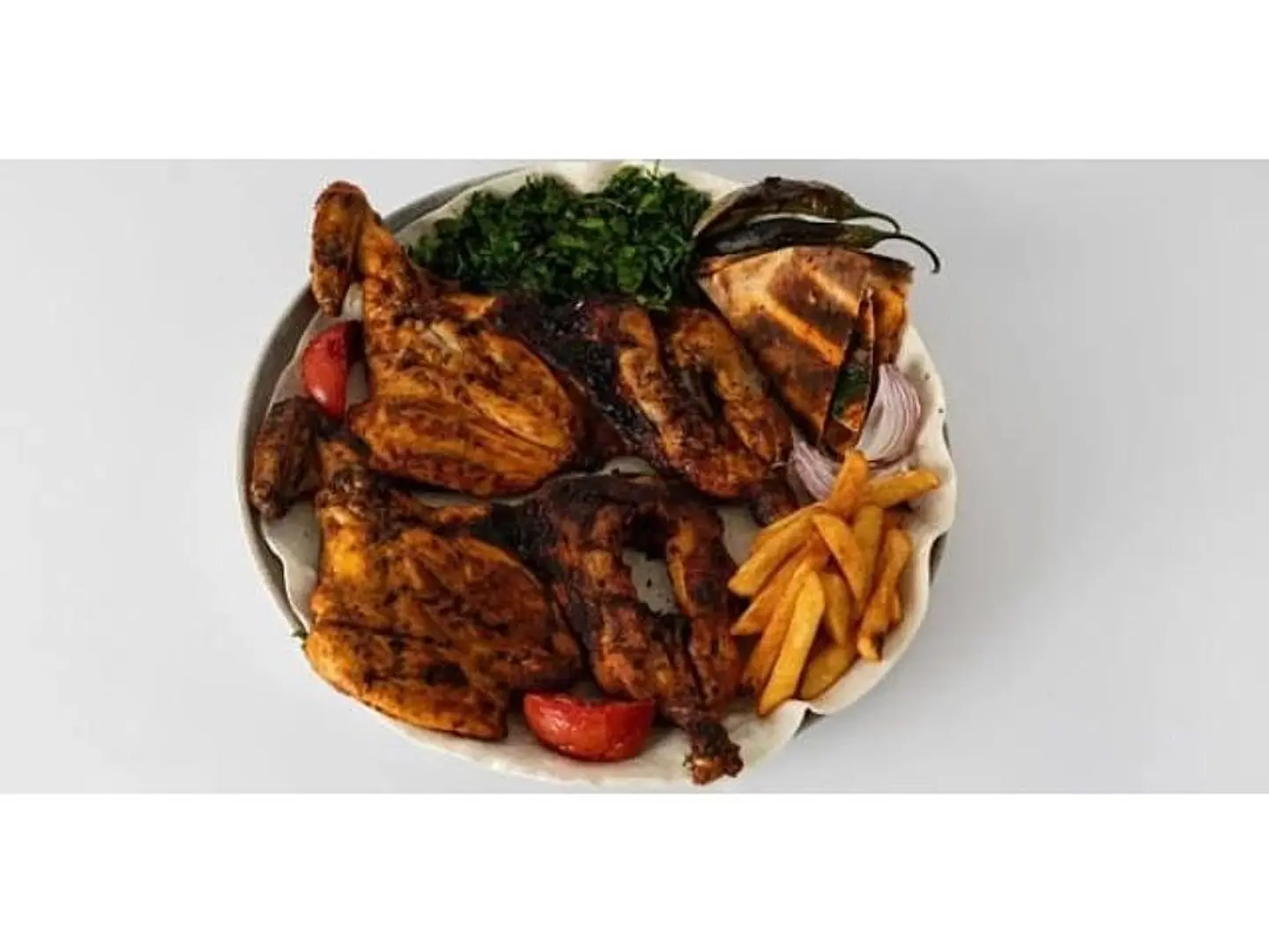 Whole Steamed Grilled Chicken