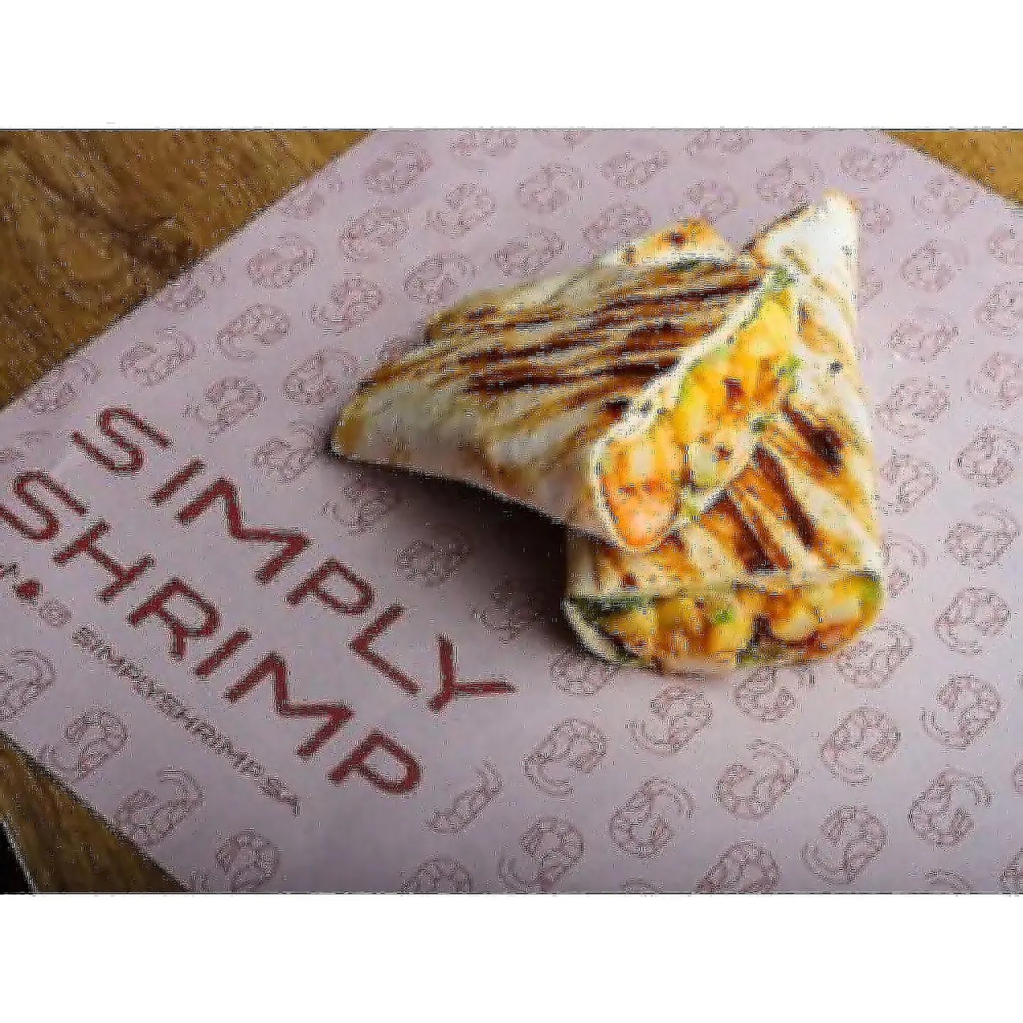 شرمب ساندوتش مشوي