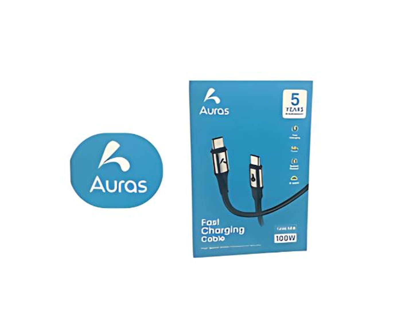 كيبل اوراس قماش تايب سي تايب سي 1.2م