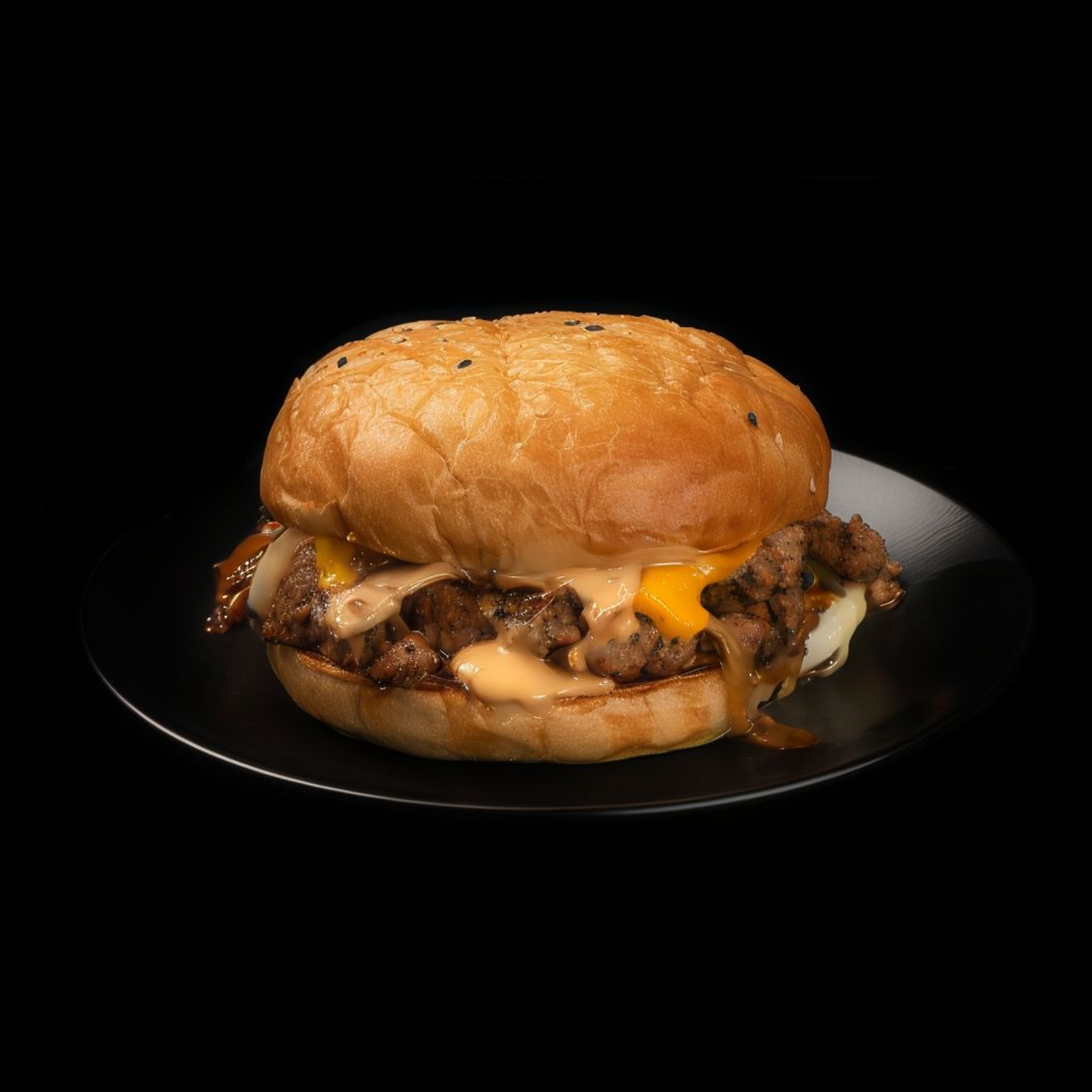 Volcanic Steak Burger