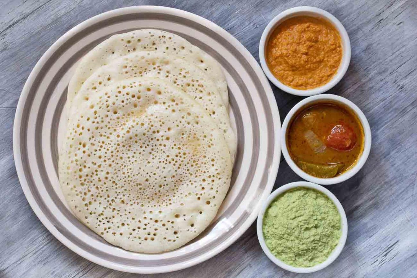 Plain Uthappam Set Dosa