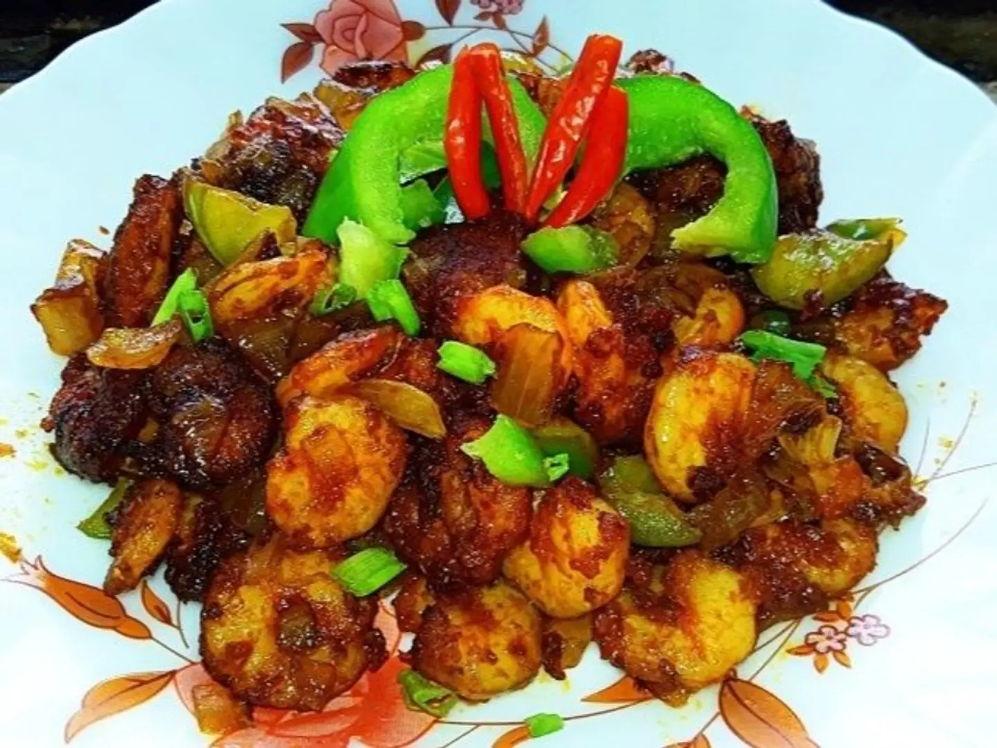 Chilli Prawn Dry
