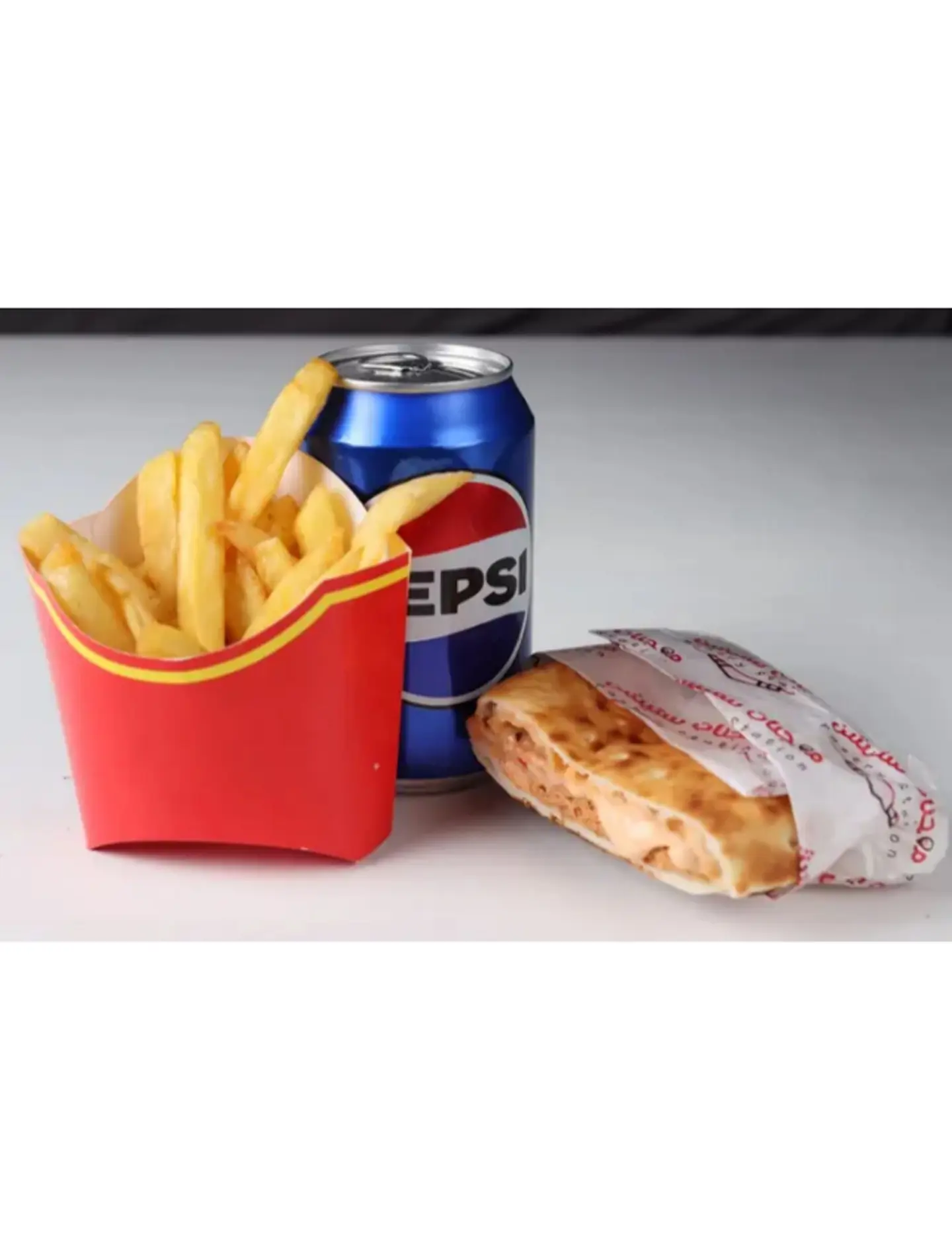 Chicken And Cheese Kebab Meal