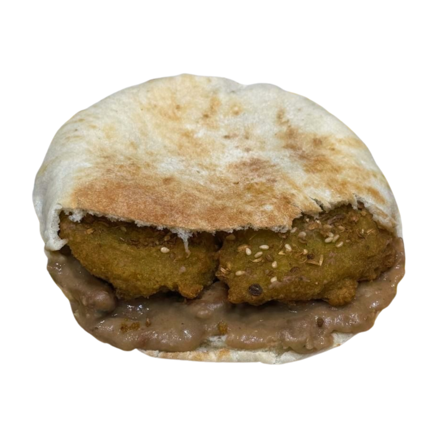 ساندوتش طعمیة علي فول