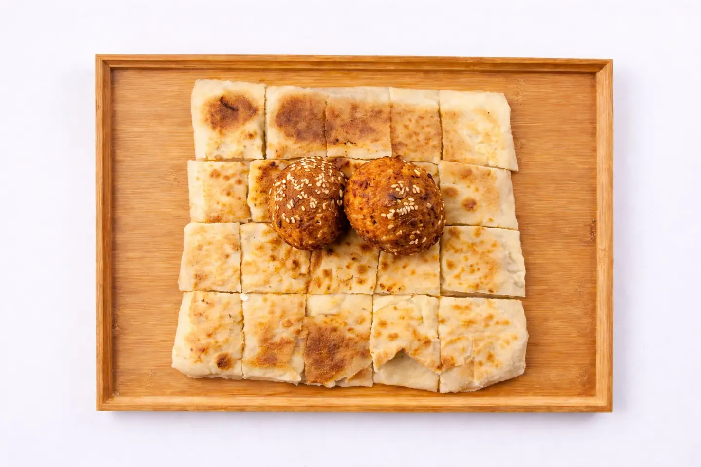 Falafel With Melted Cheese