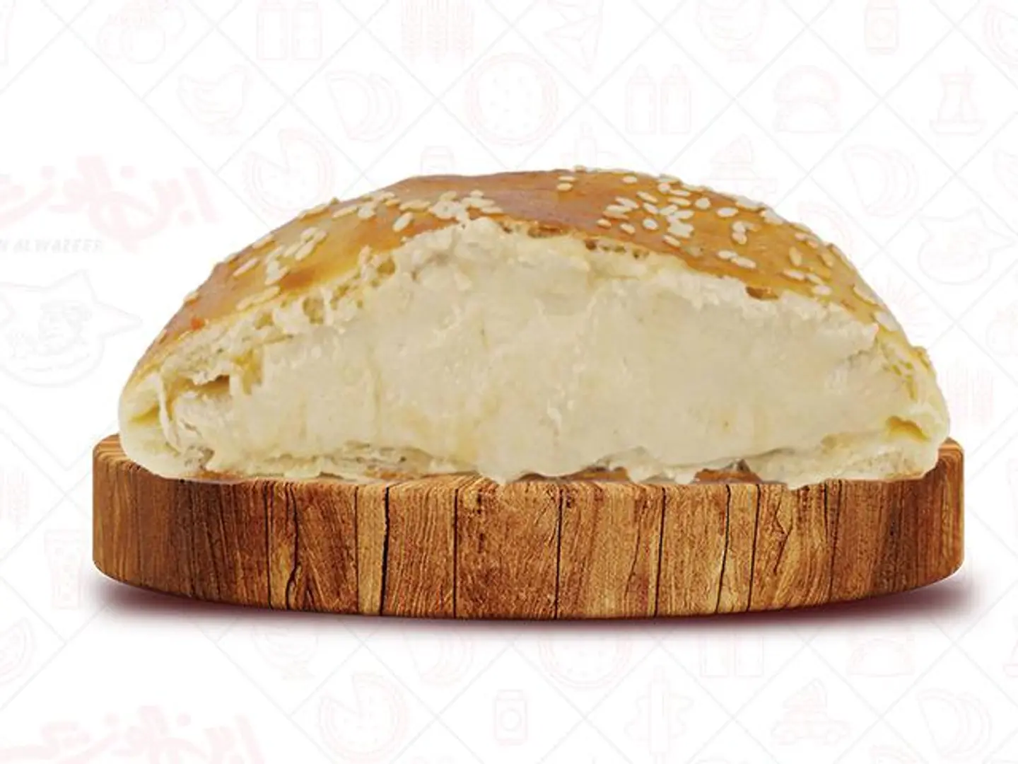 ساندوتش حلاوة بالجبن