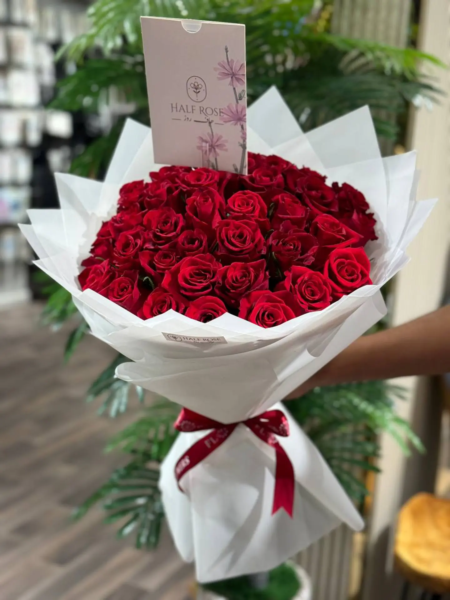 Bouquet Of Red Roses Hf011