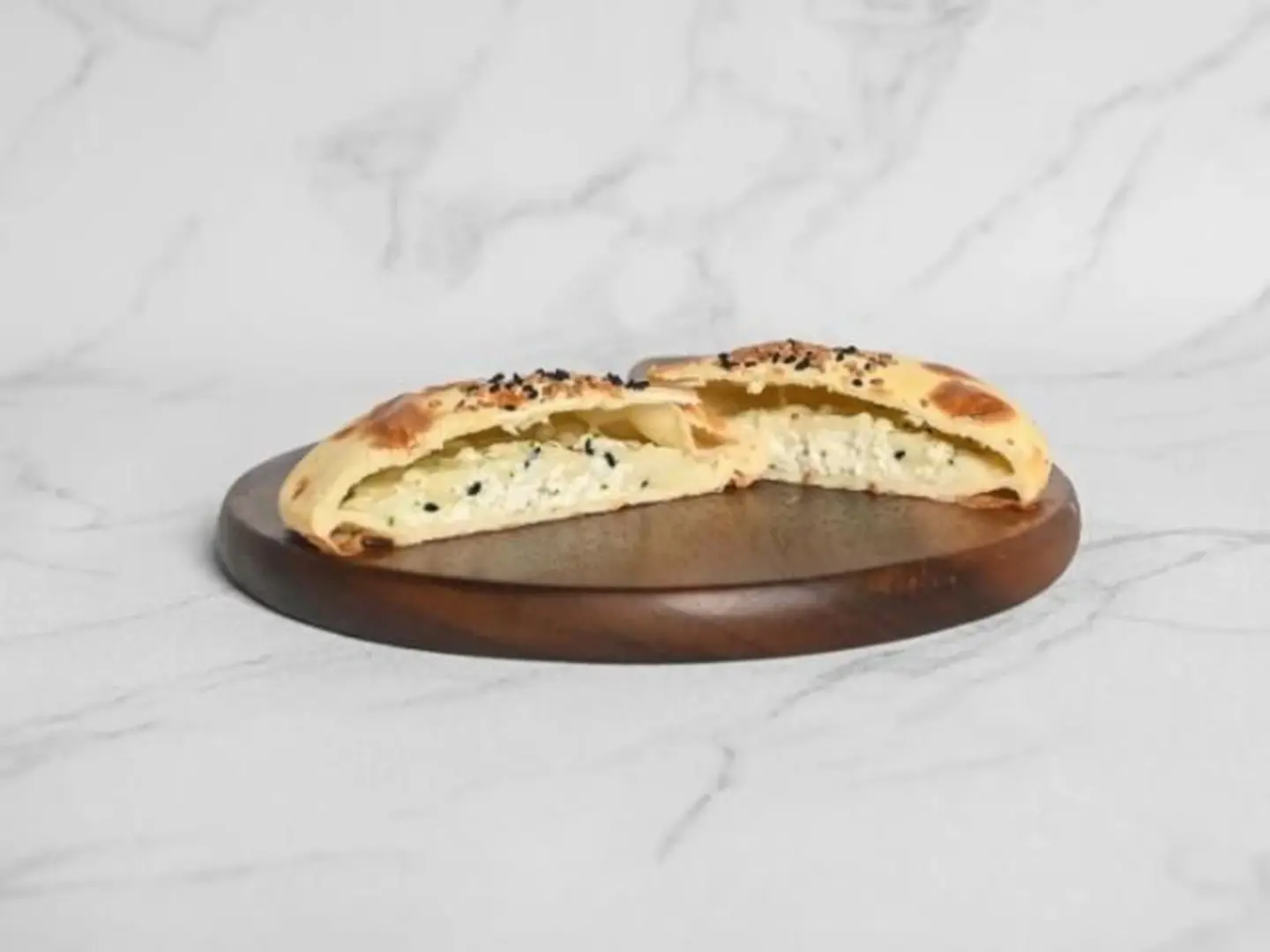 Akkawi And Mozzarella Cheese Pie