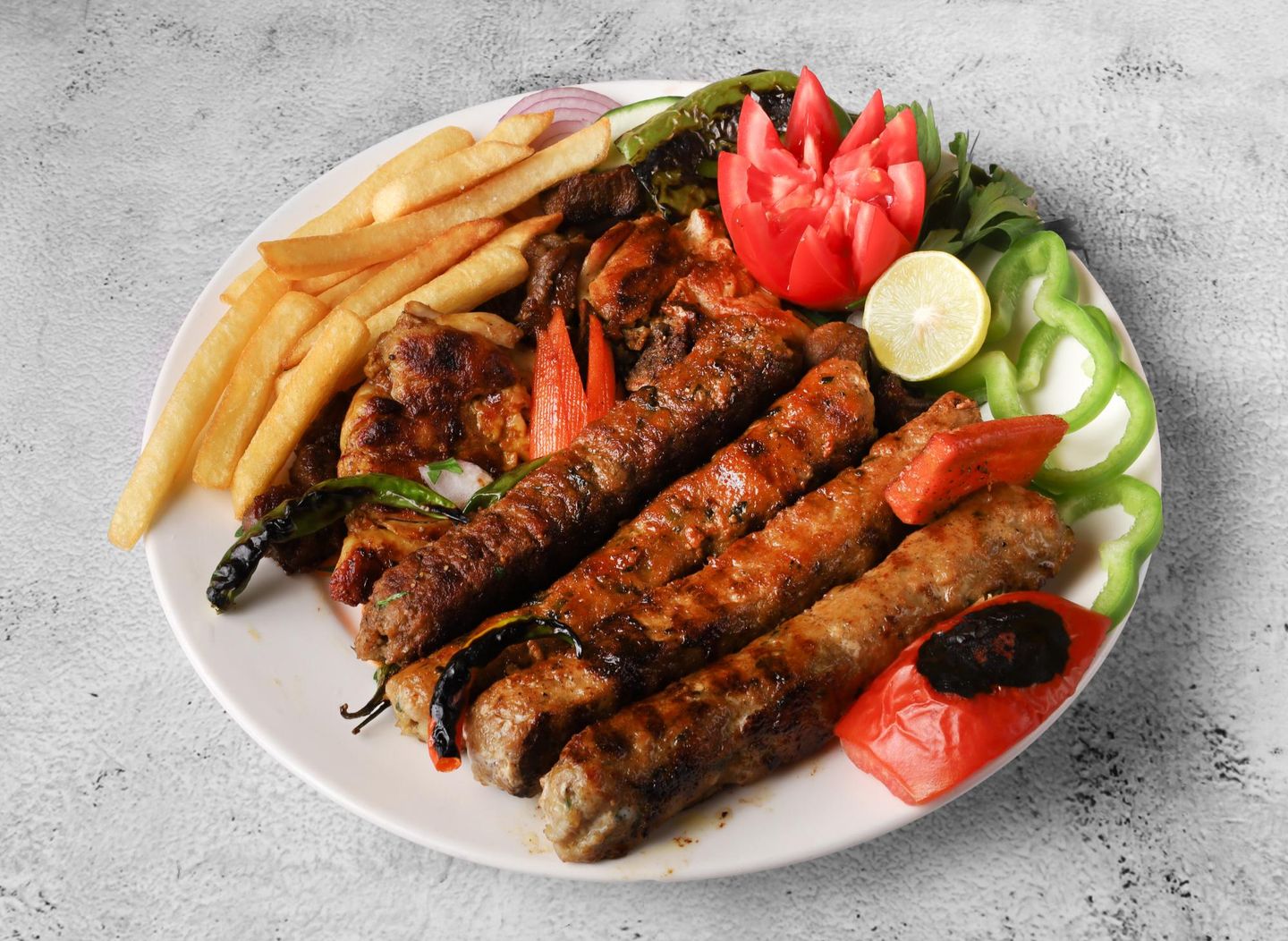 Mixed Grilled With Potato