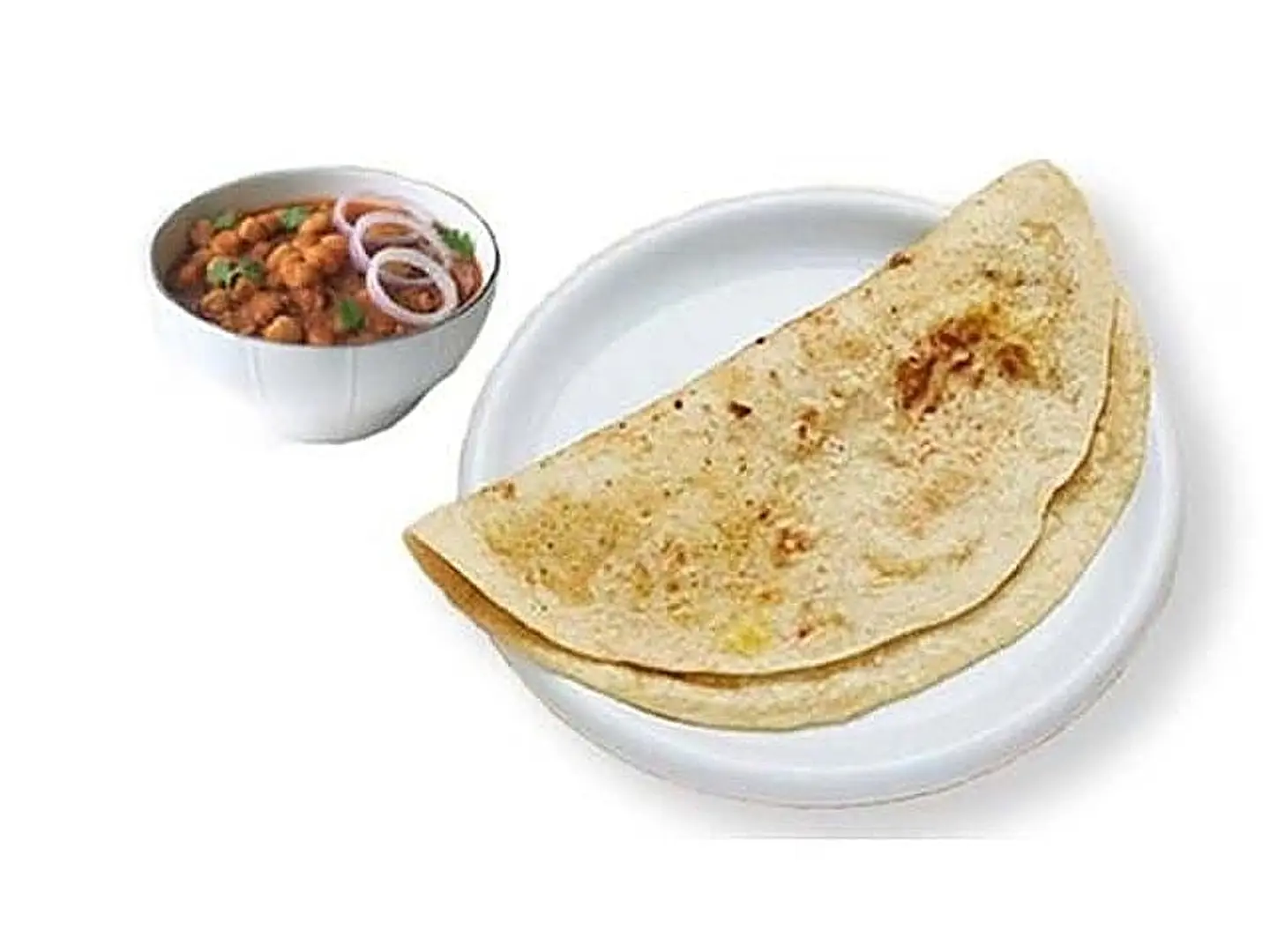 Chappathi 2 Pcs With Sidedish