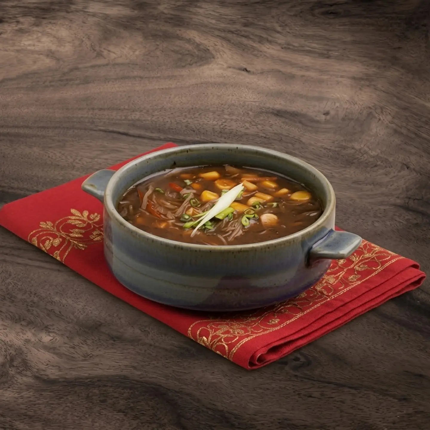 شوربة الحامض الحار دجاج