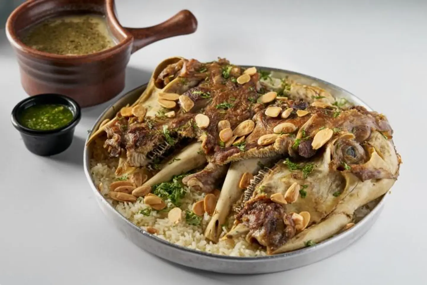 Fatta Gazawia With Head Meat