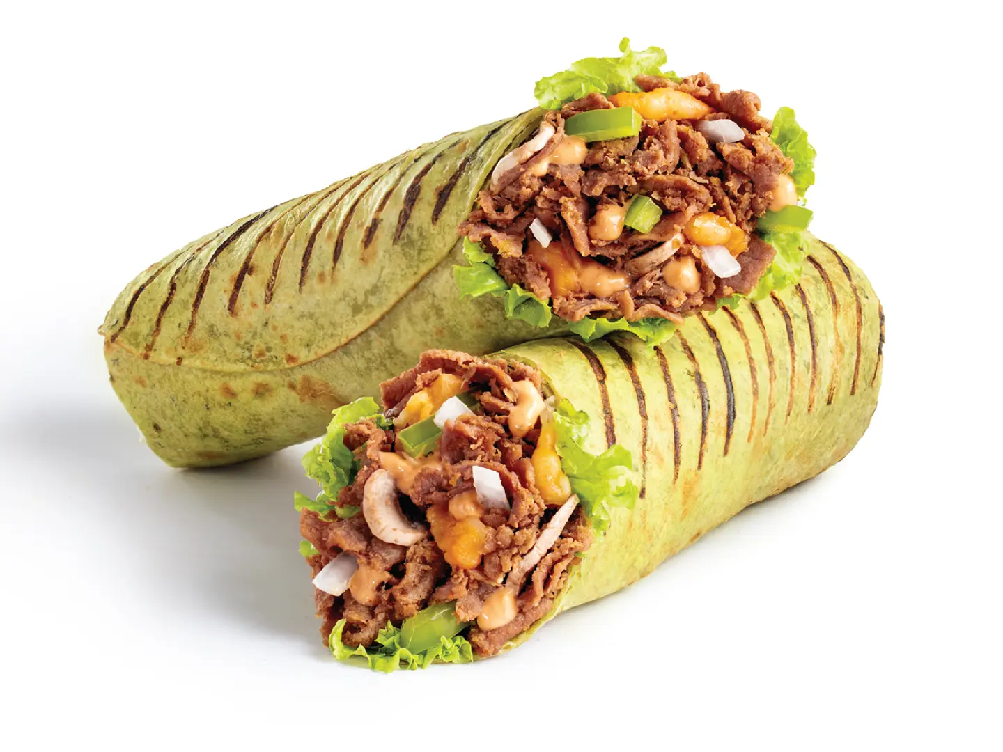 Steak & Mashroom Melt Wrap