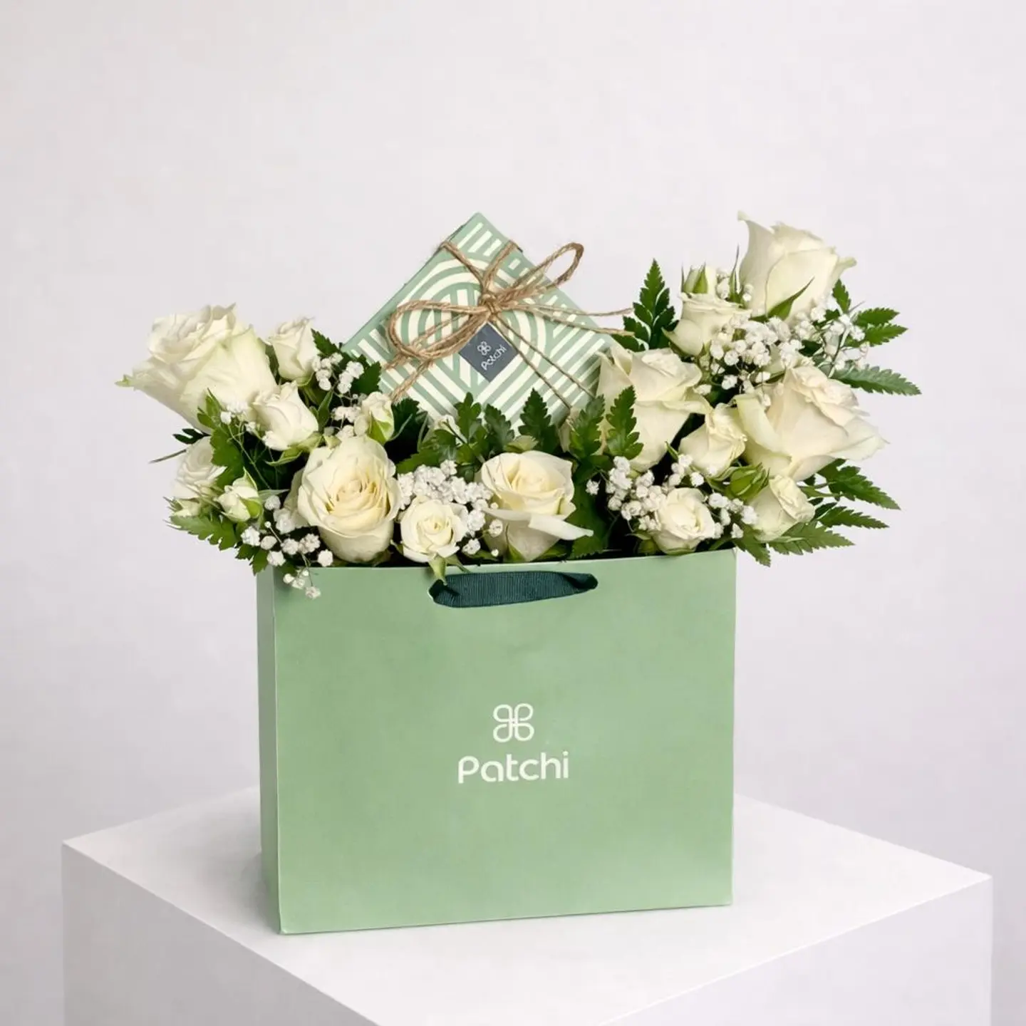 Rose With Patchi Chocolate 8