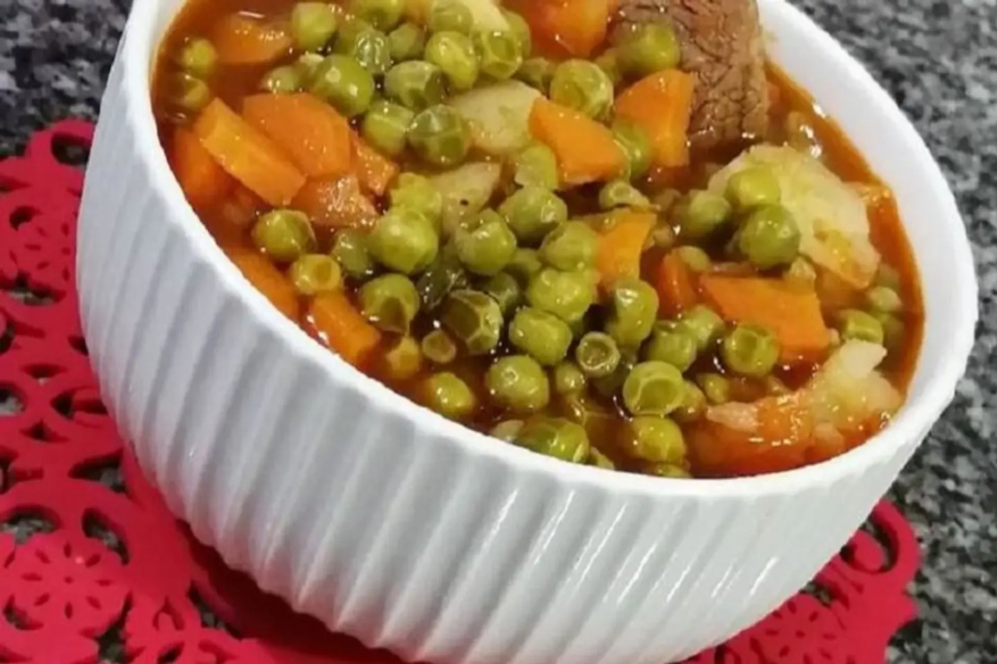 بازلاء مطبوخة