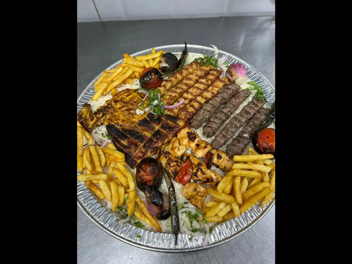صينيه مشاوي - وسط