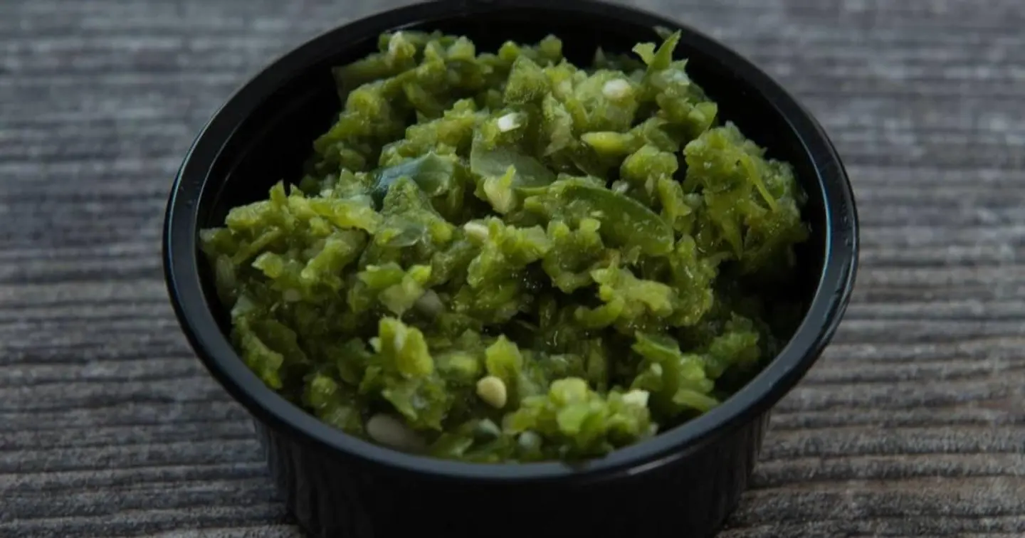 دقوس أخضر حار