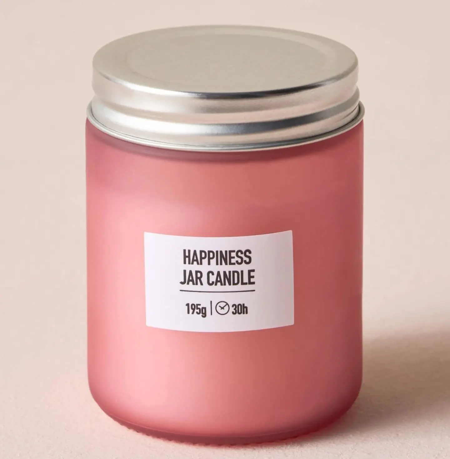Pink Scented Candle