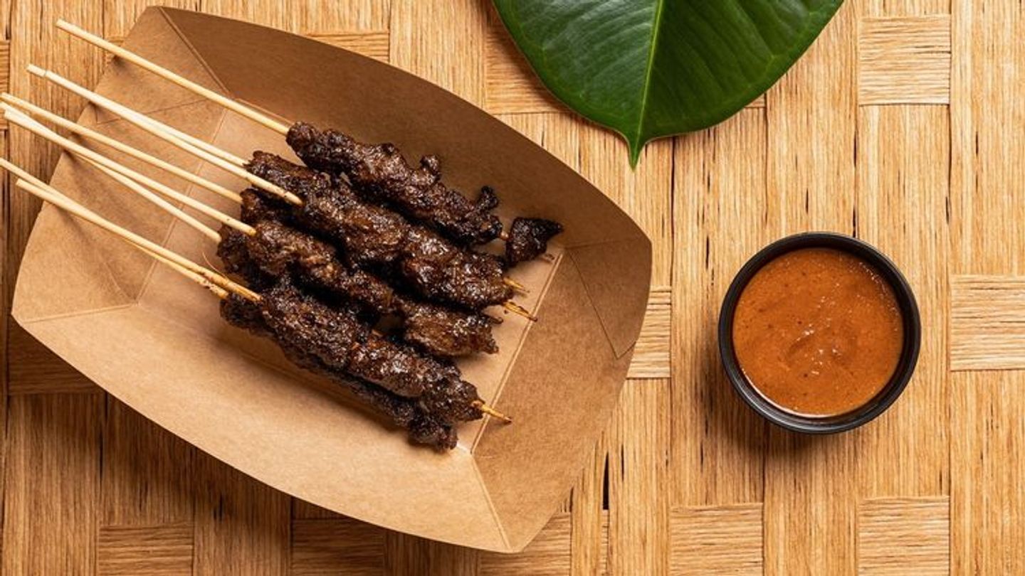 Meat Sati 5 Skewers