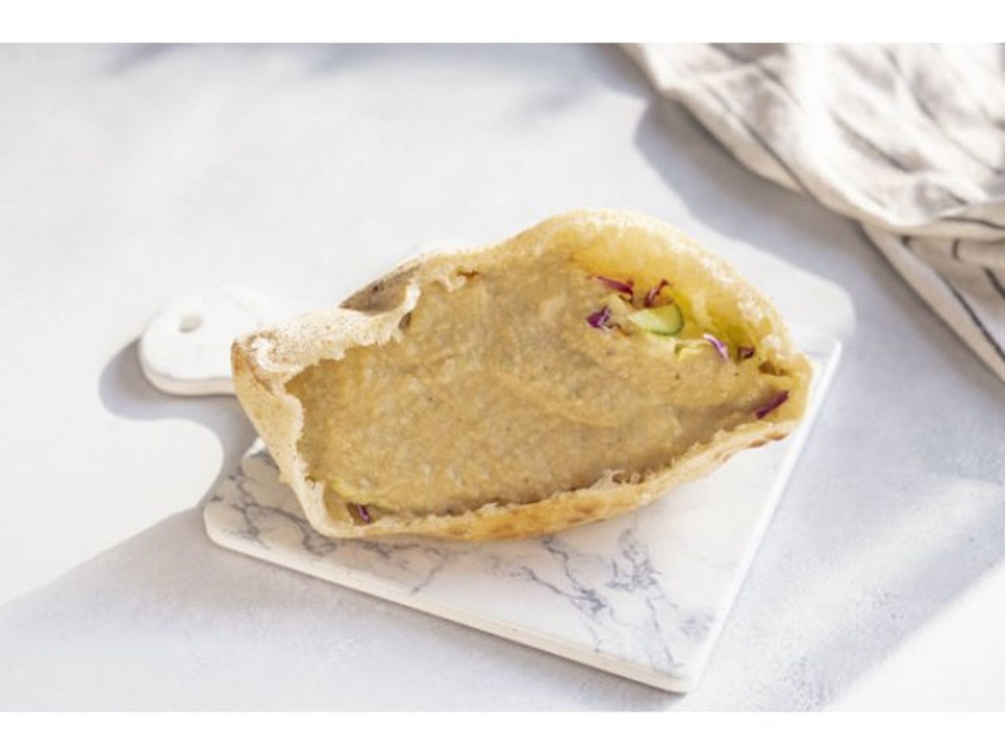 Baba Ghanouj Sandwich