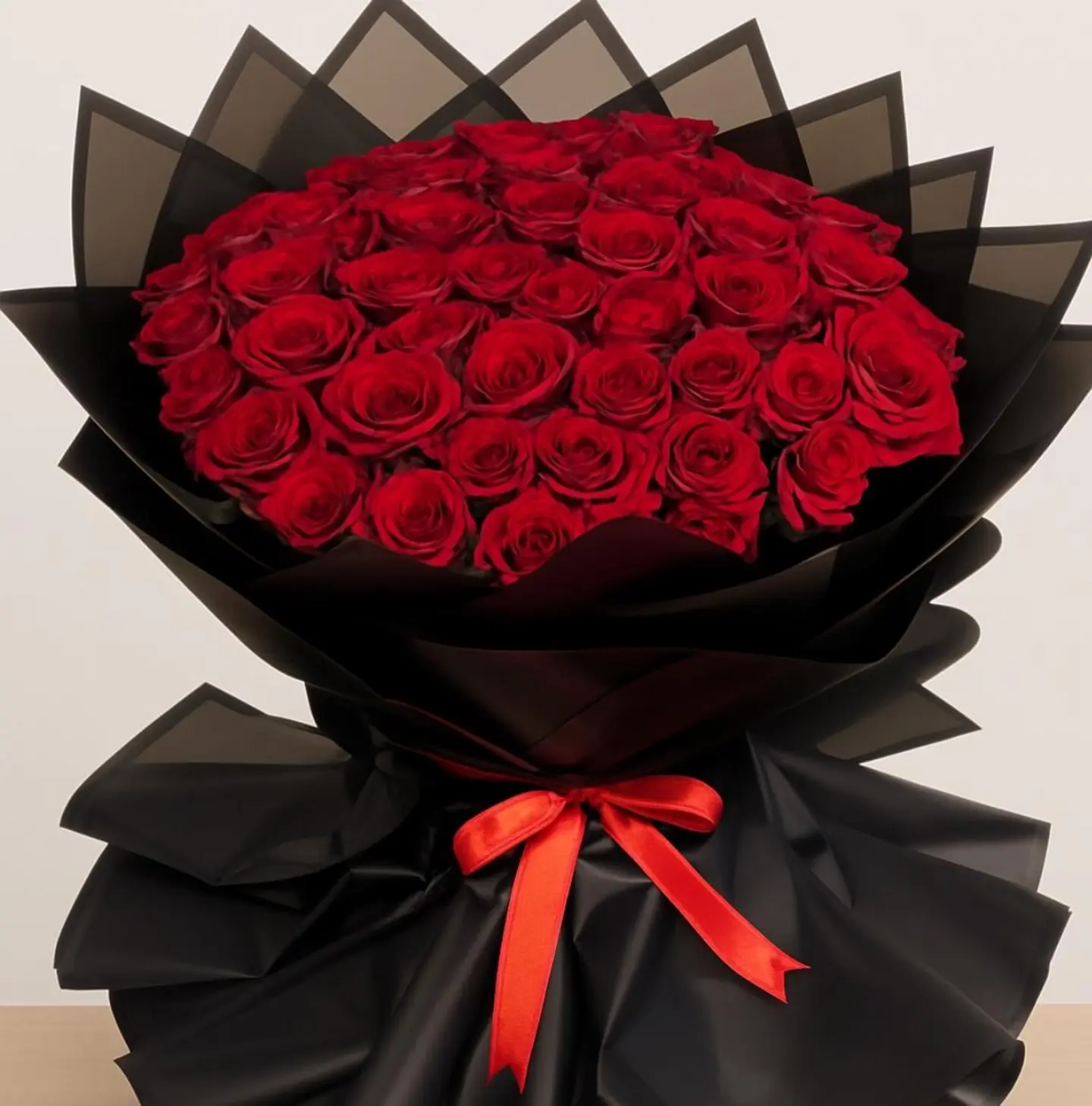 Red Juri Bouquet With Free Card