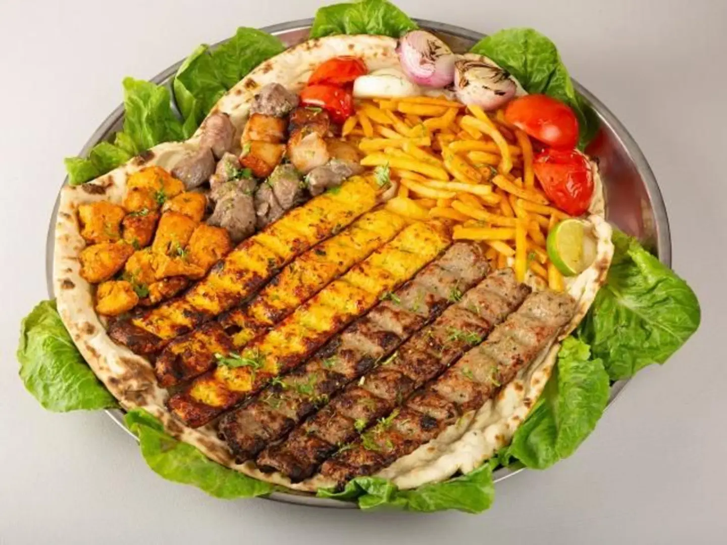 Quba Double Grill Platter For 2 Persons