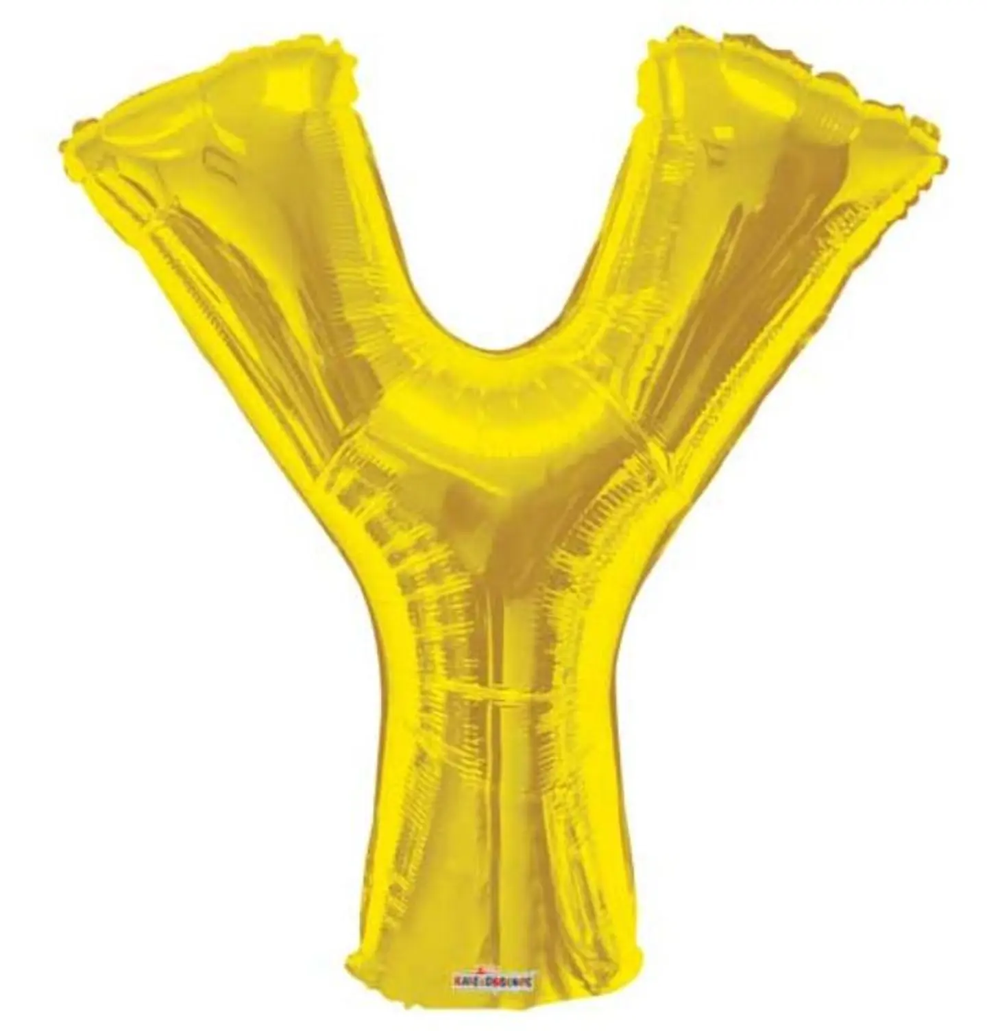 بالون هيليوم واي ذهبي