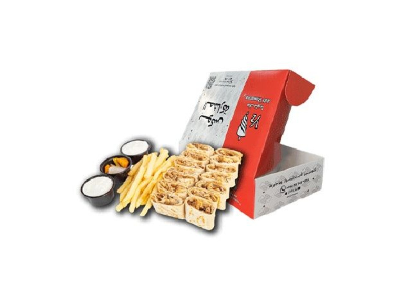 بوكس شاورما عربي تربل