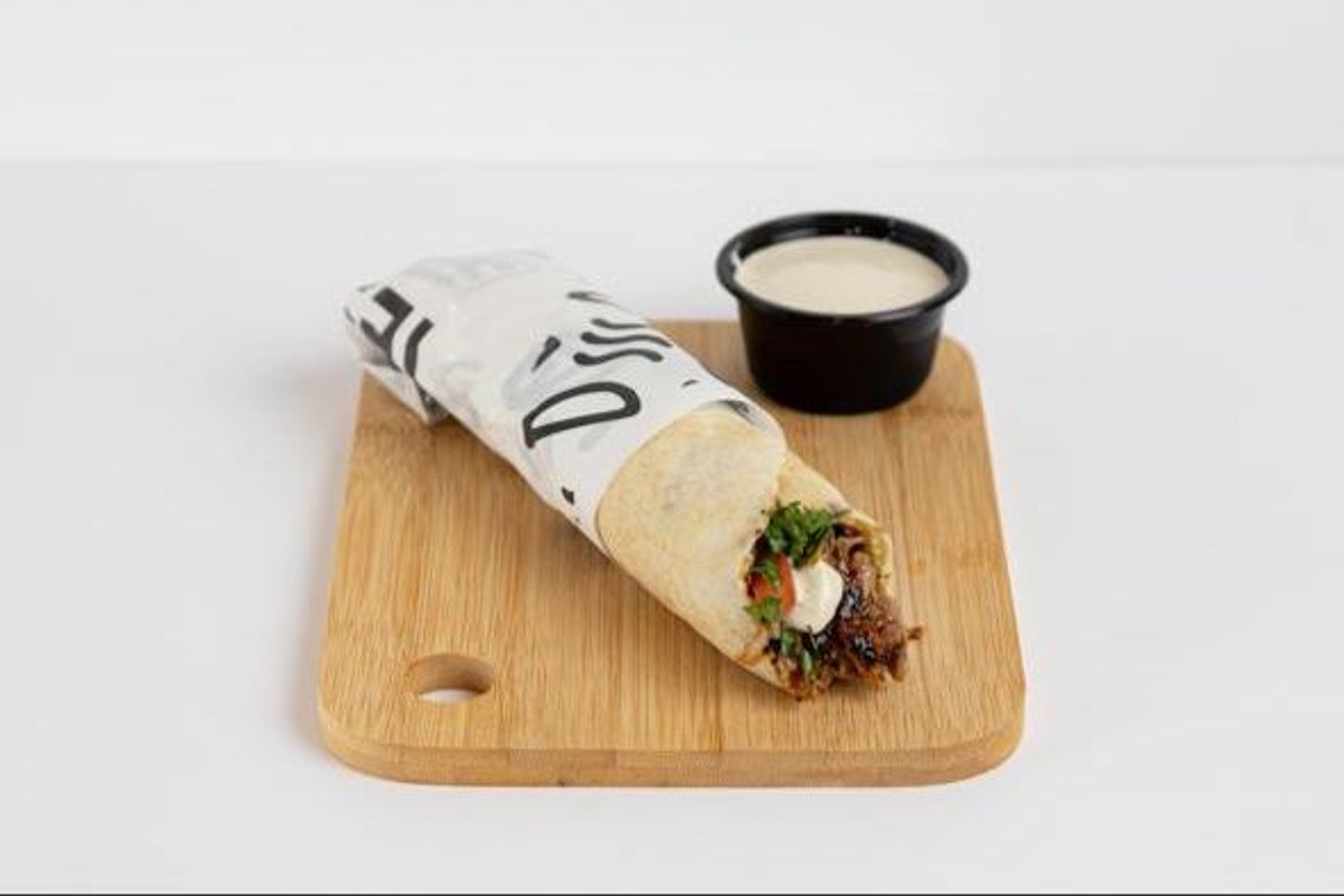 Classic Meat Shawarma - Arabic Bread