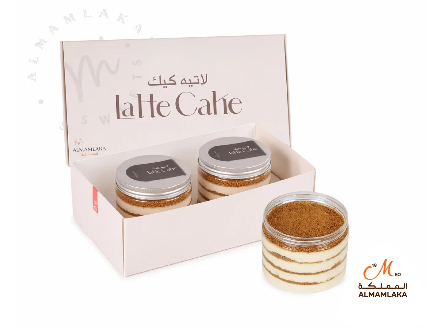 ميني لاتيه كيك علبة 2