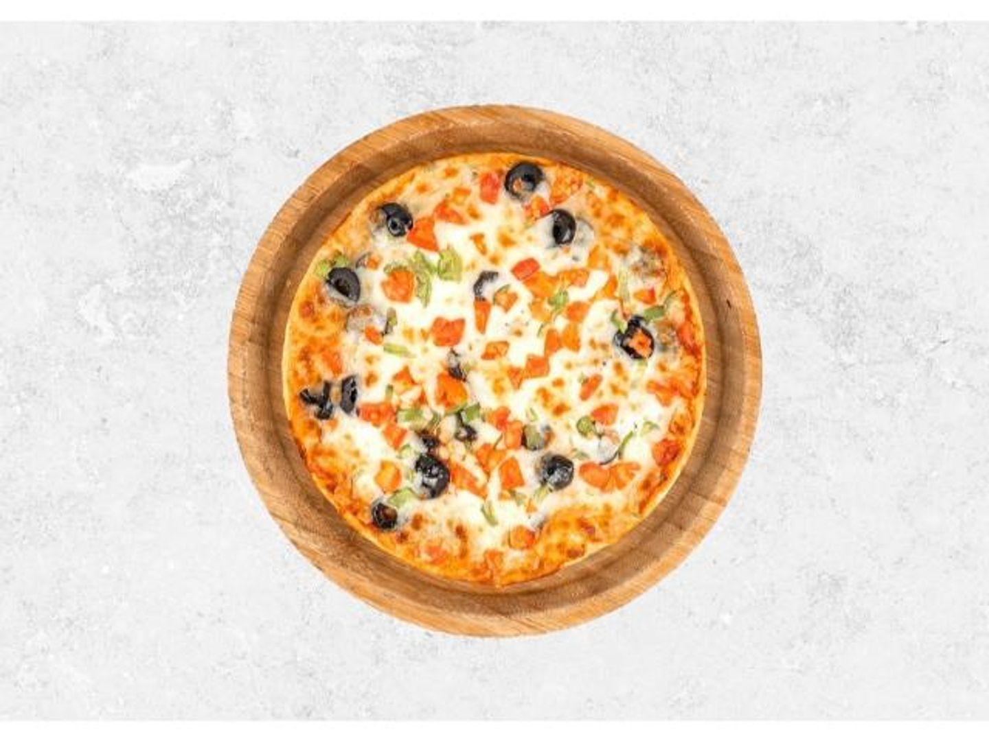 Cream Cheese With Vegetables Pizza
