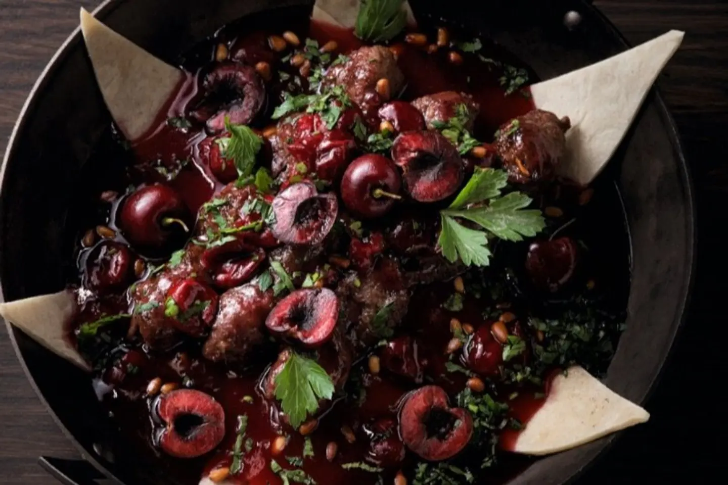 Cherry Grilled Meat