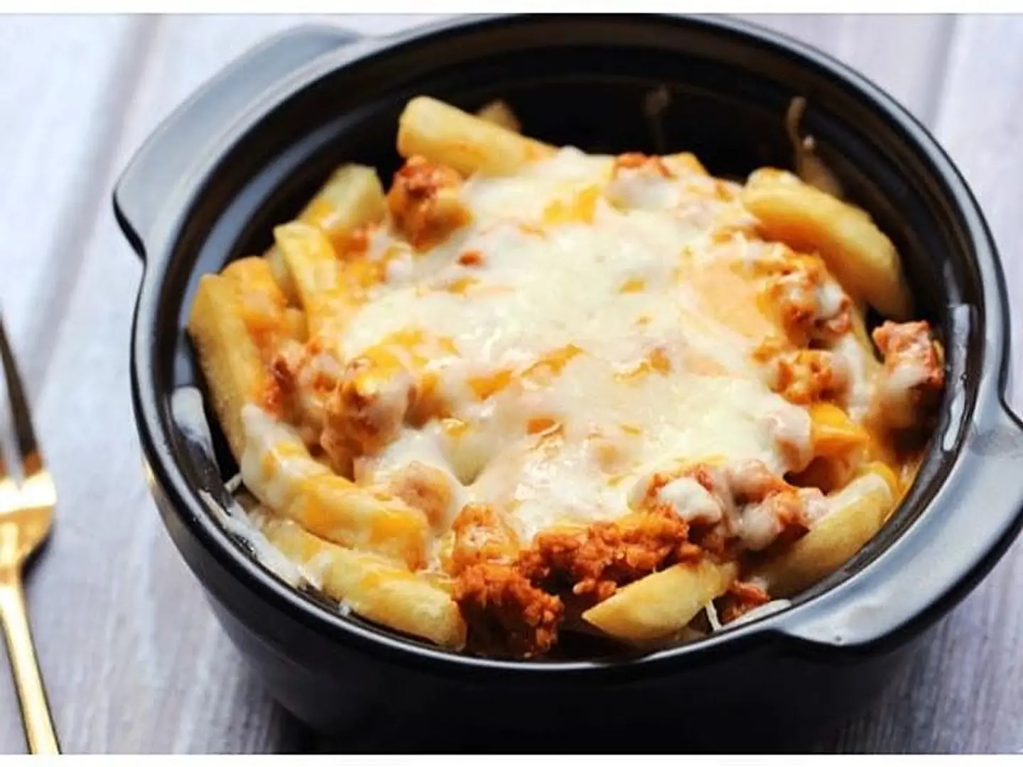 Cheese Fries With Chicken
