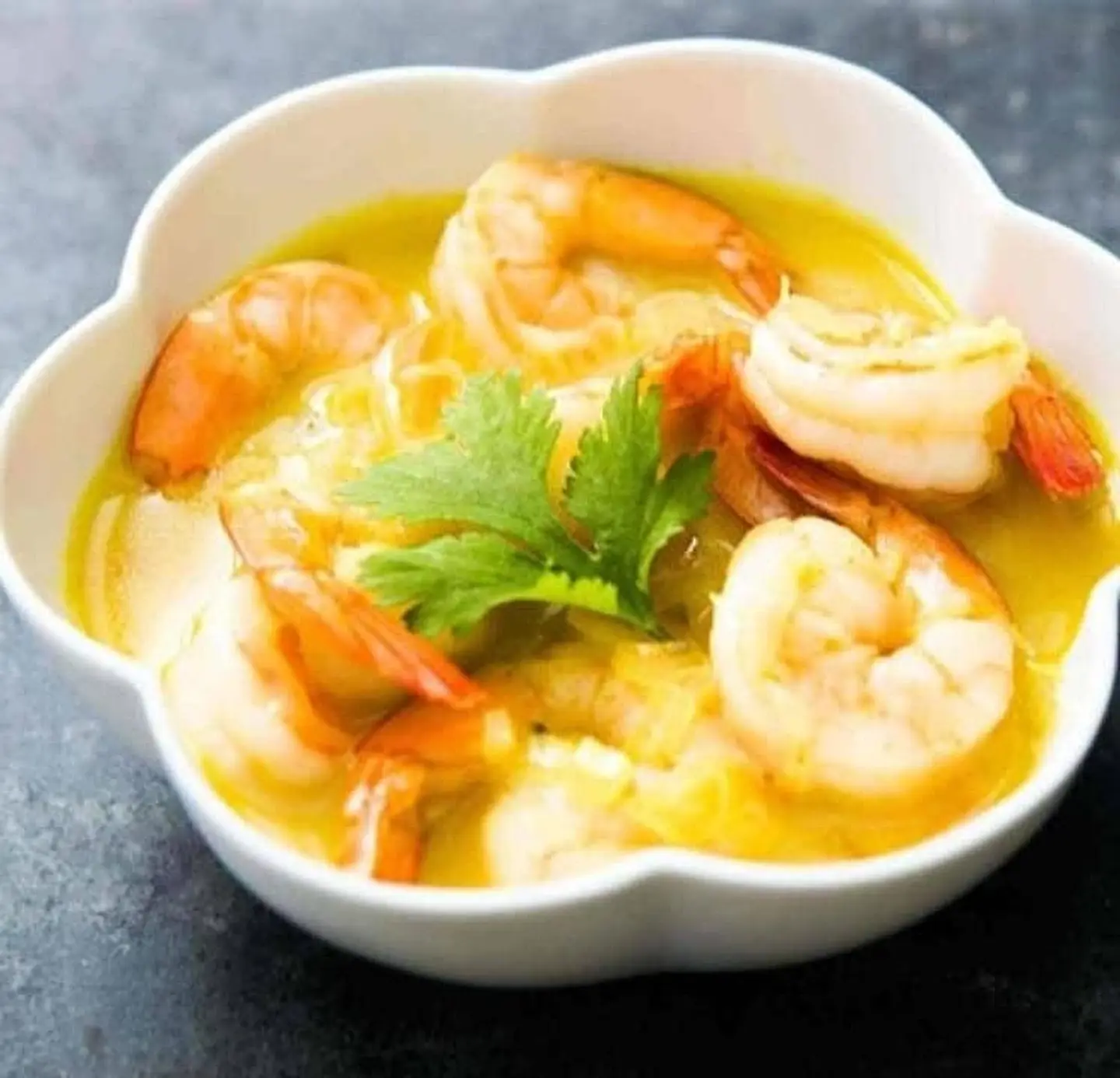 شوربة جمبري كاري