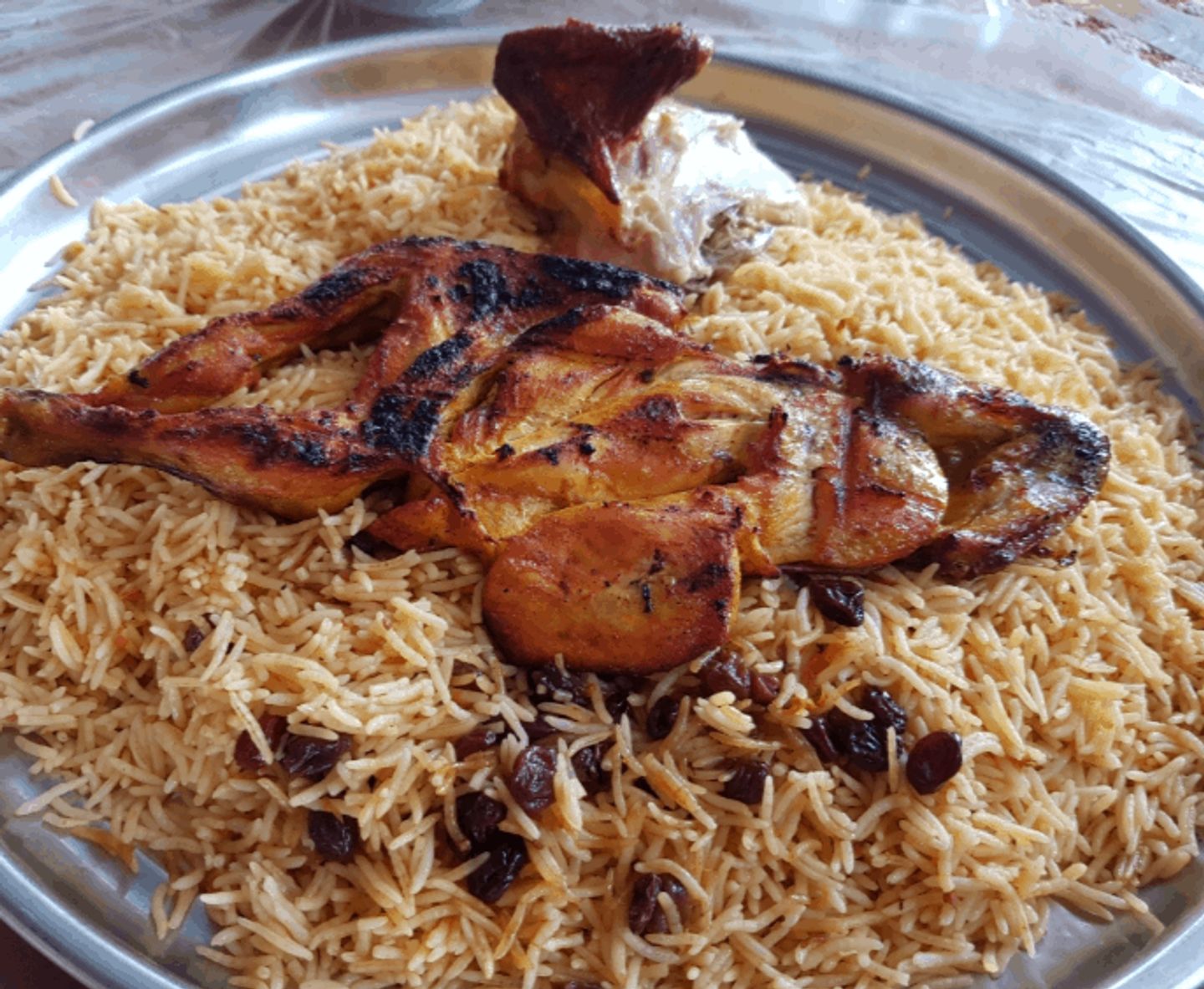 كامل الفحم مع الأرز