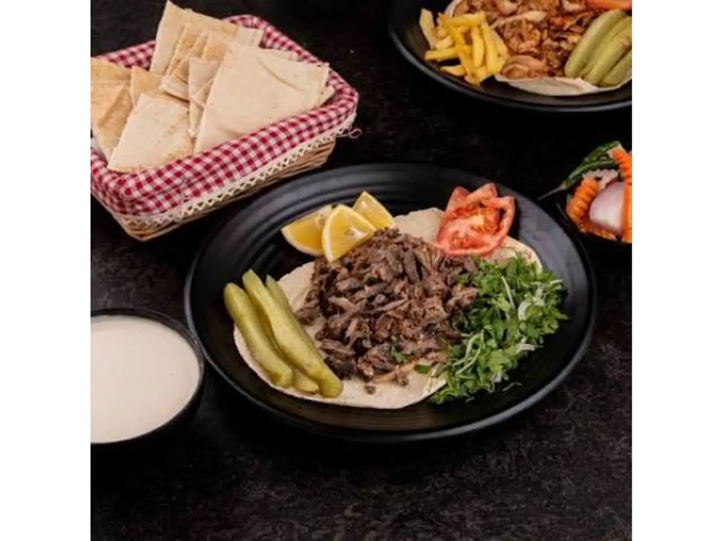 Small Beef Shawarma Plate