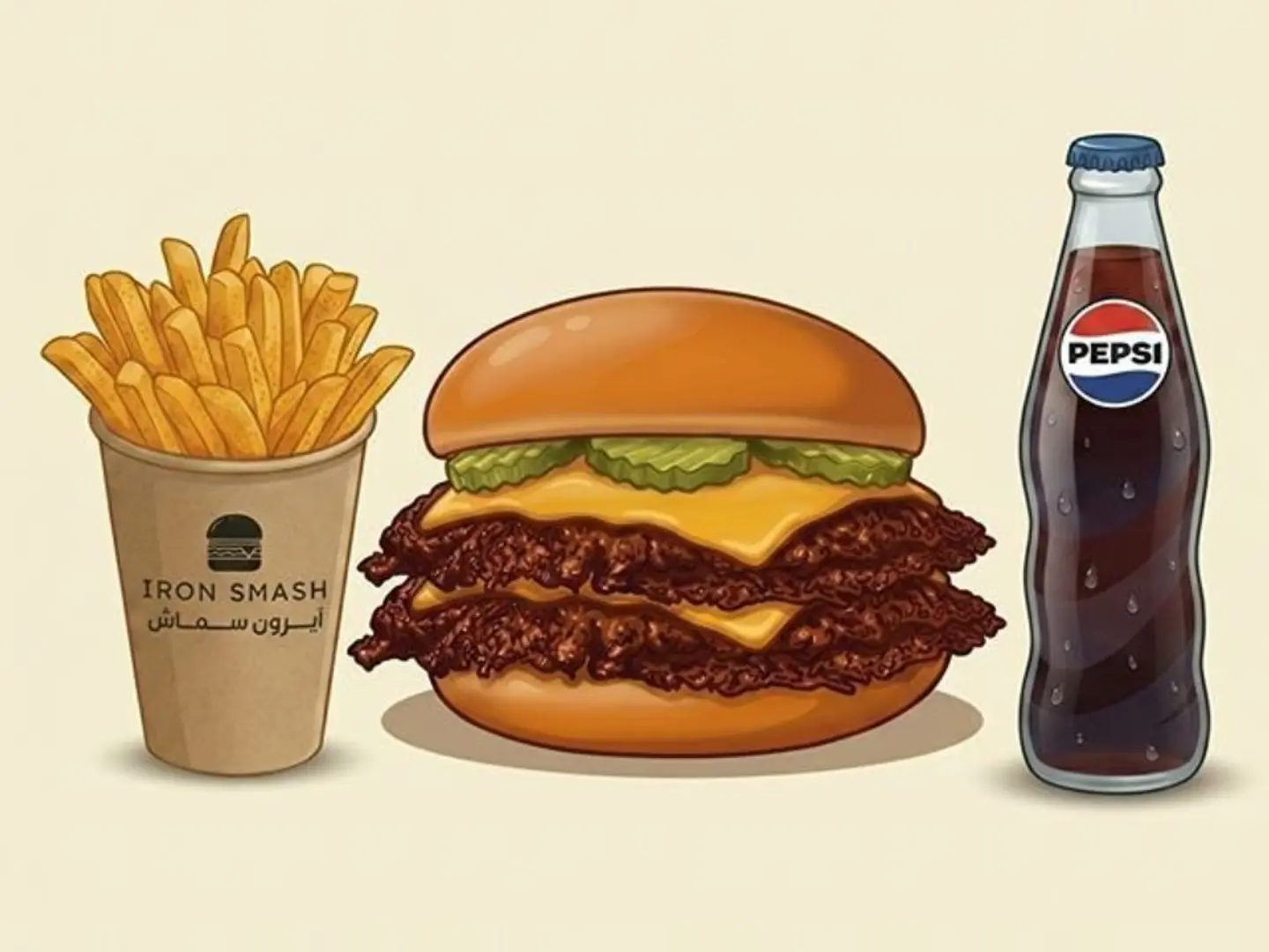 Double Oklahoma Burger Combo