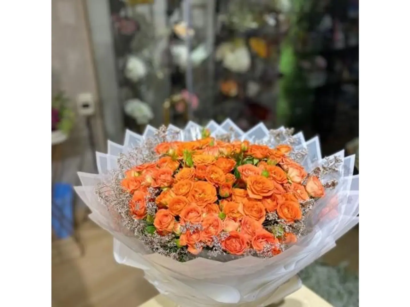 بوكيه بيبي روز برتقالي