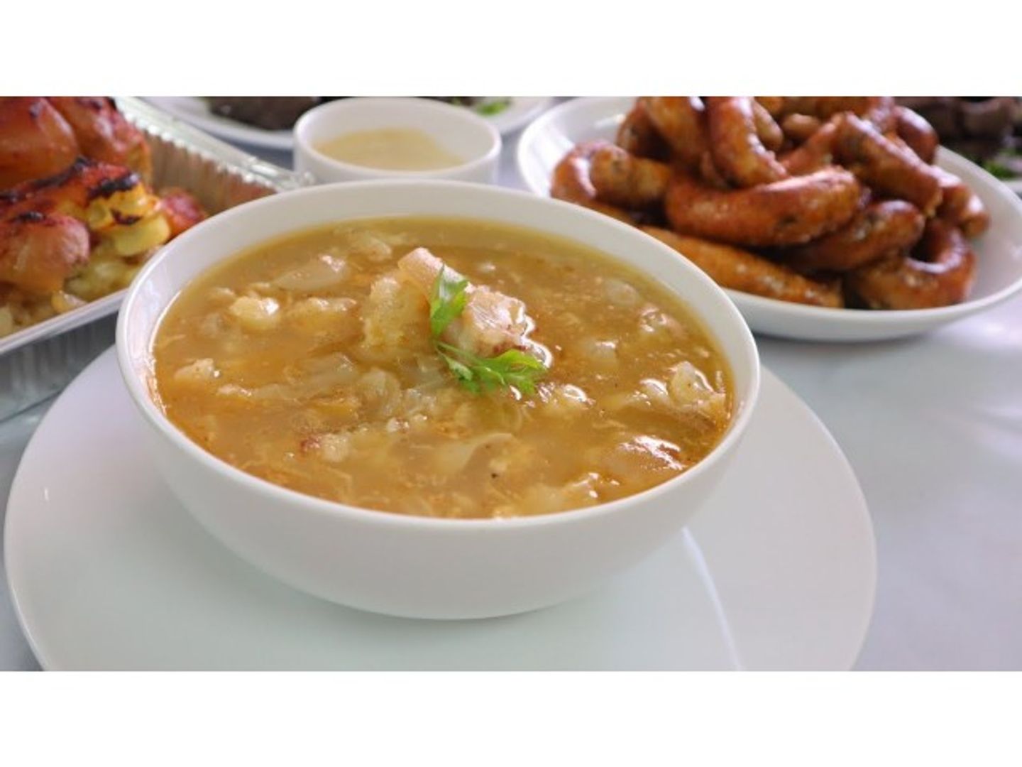 شوربة كوارع مخلية