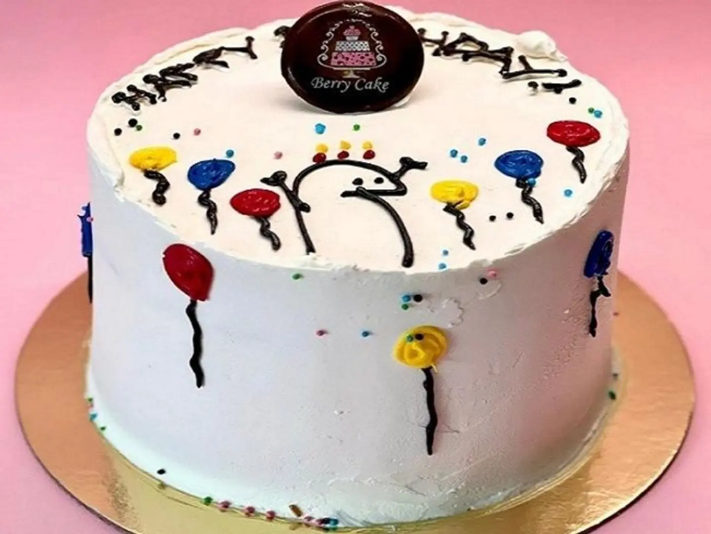 كيك البالون (عيد الميلاد)