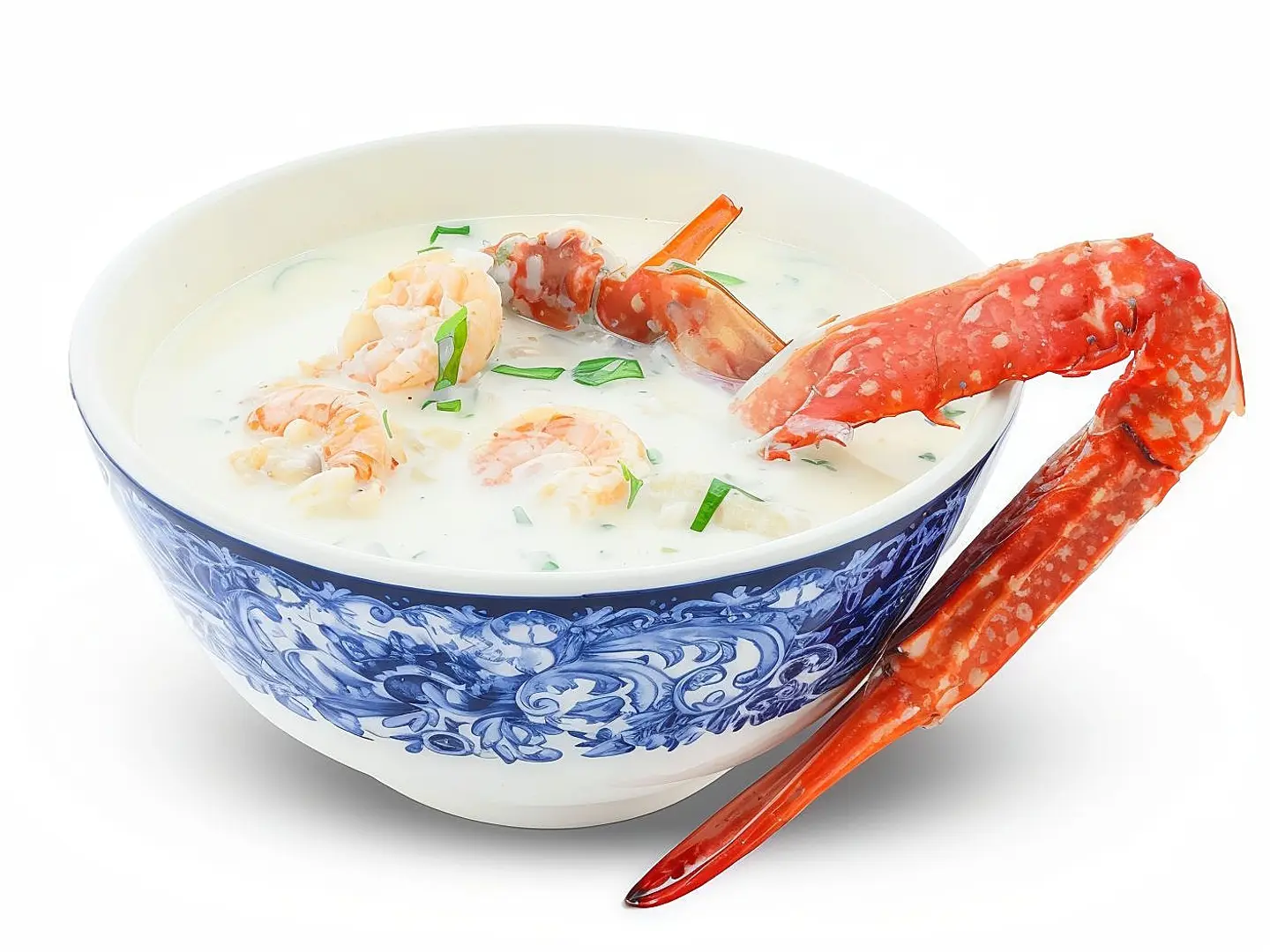 شوربة سي فود كريمة