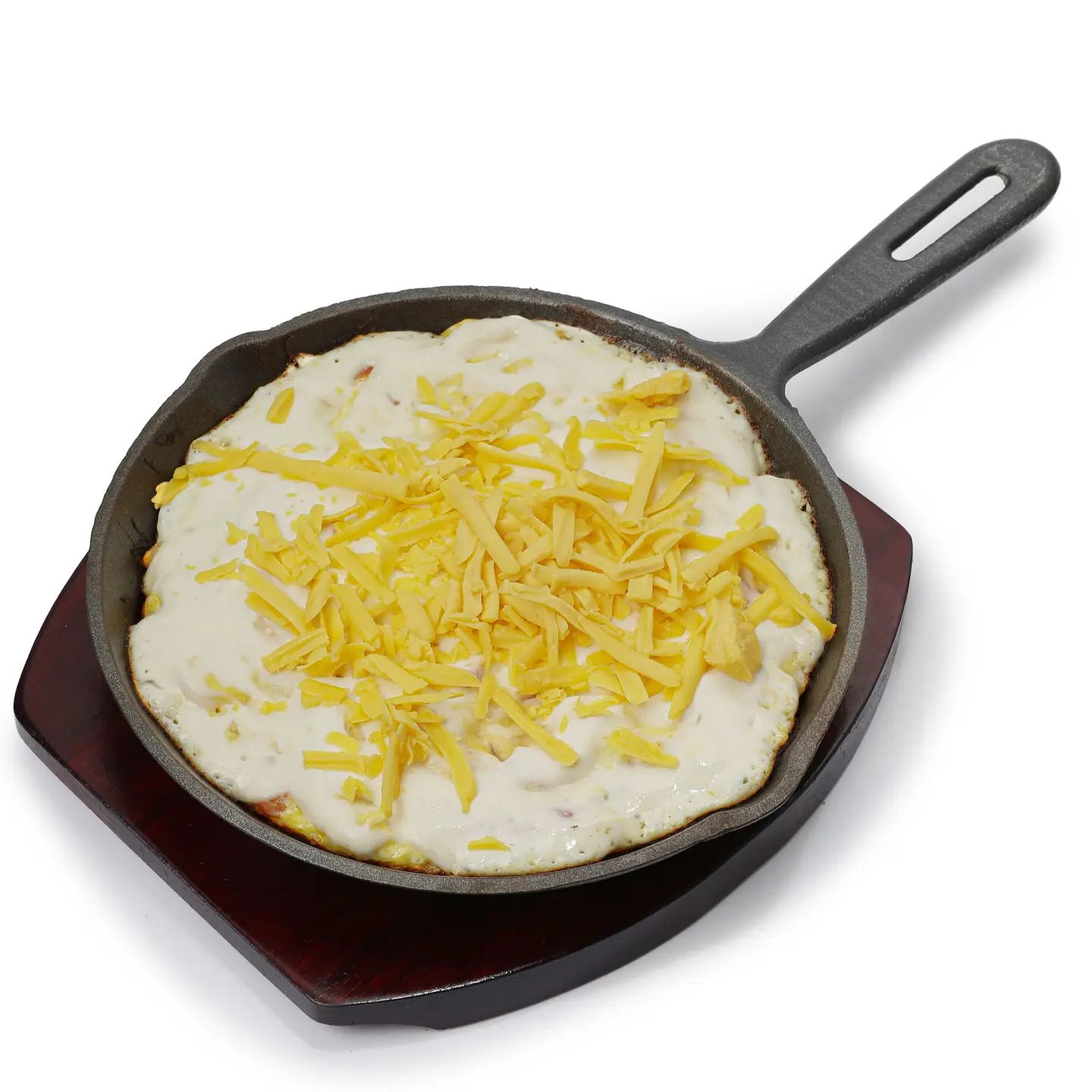 Lahsa With Cheddar Cheese