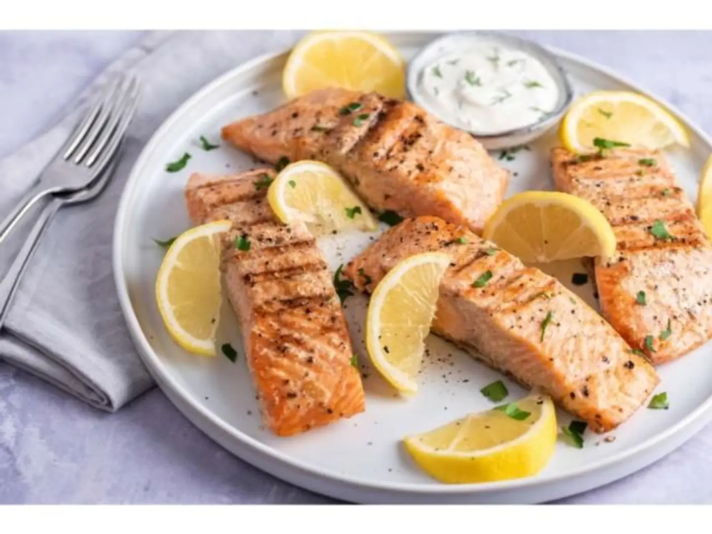 Grilled Salmon