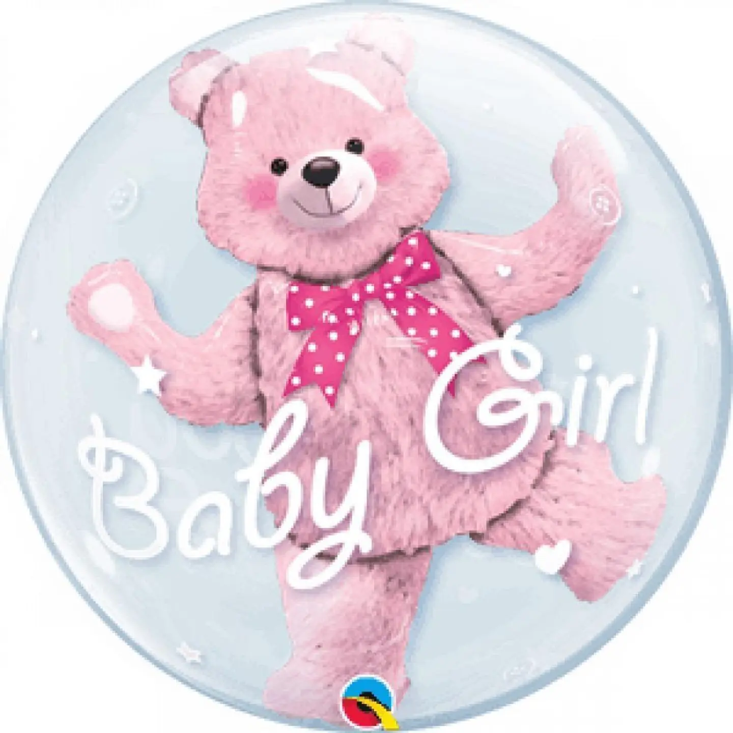Pink Teddy Bear Balloon