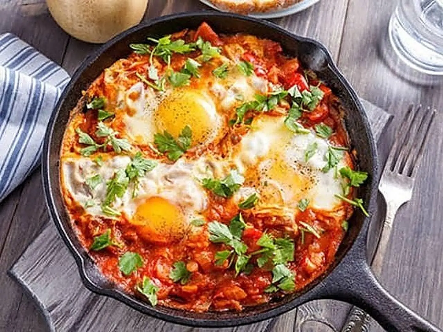 شكشوكة مغربية بالجبن
