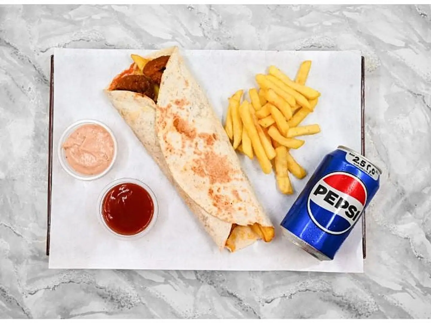 ساندوتش تورتيلا جمبري