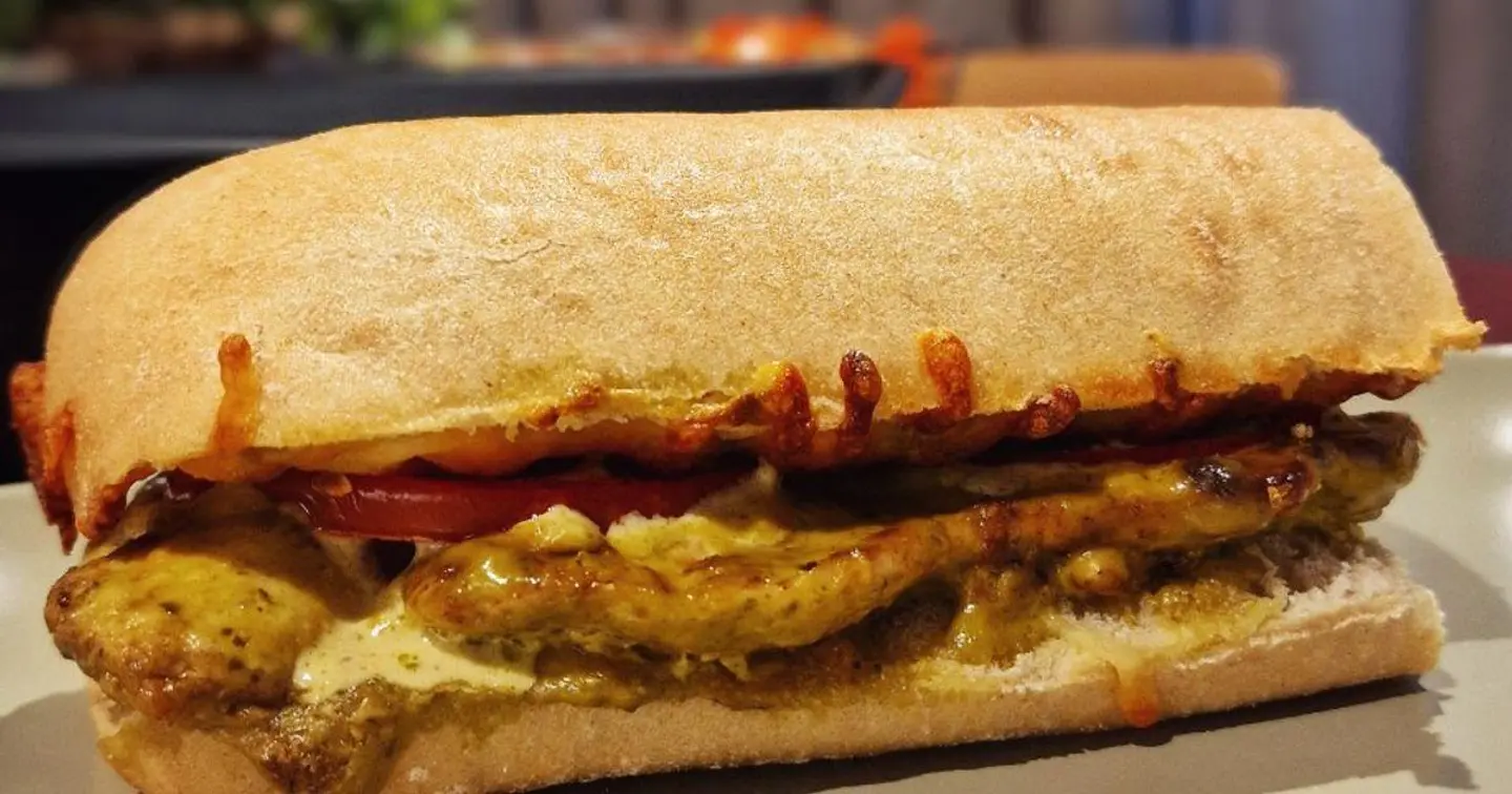 Beef Pesto Sandwich