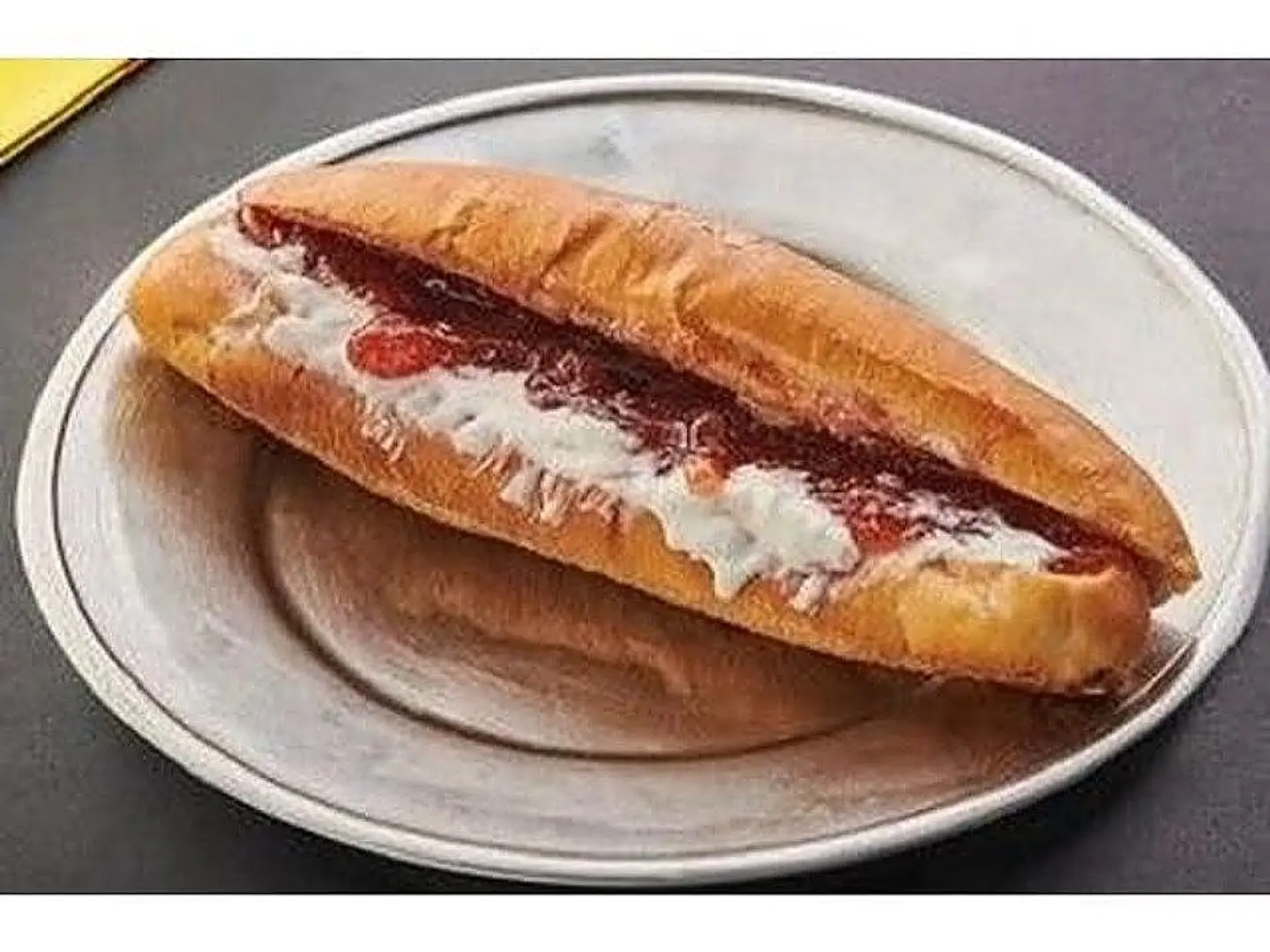 Cheese And Jam Sandwich