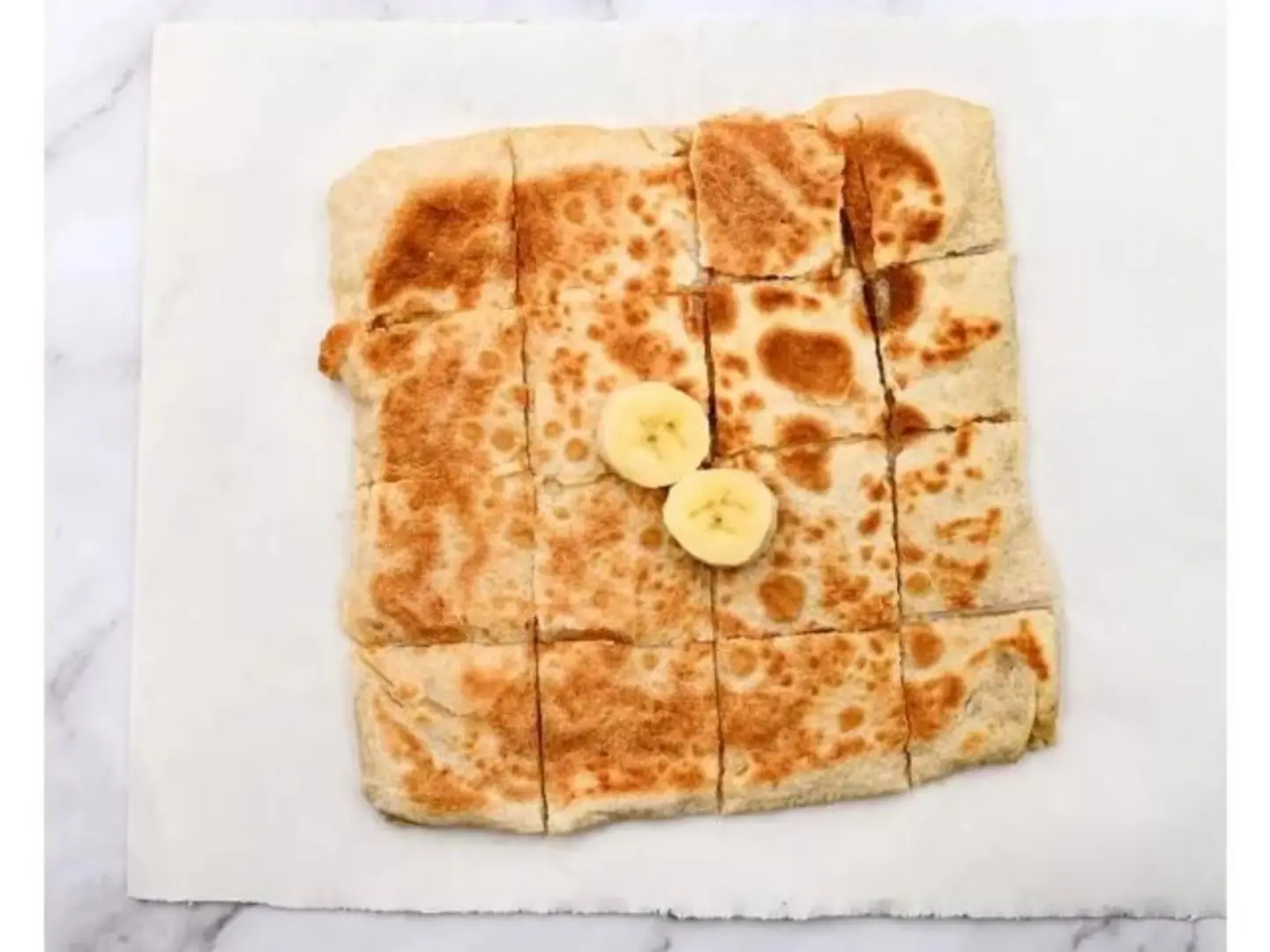 Sweet Muttabaq With Banana And Cheese